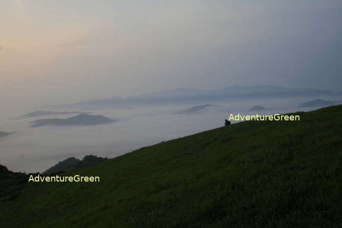 Dawn over Dong Cao, Bac Giang, Vietnam