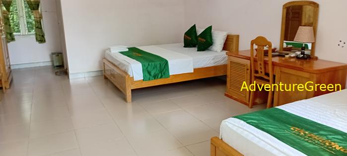 A room at Cuc Phuong National Park in Ninh Binh, Vietnam A room at Cuc Phuong National Park in Ninh Binh, Vietnam