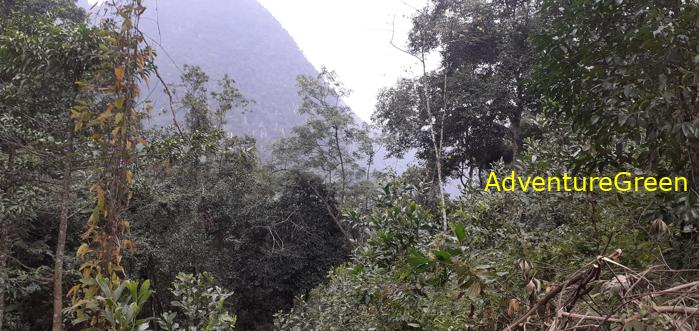 Trekking hiking tour at the Pu Luong Nature Reserve in Vietnam