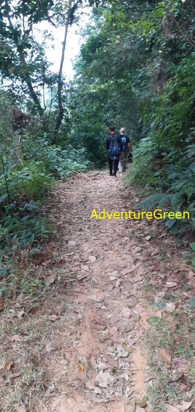 Trekking hiking tour at the Pu Luong Nature Reserve in Vietnam