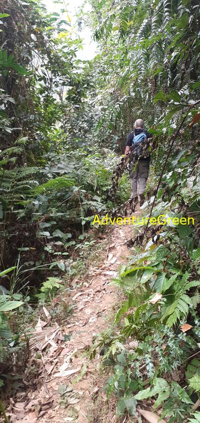 Trekking hiking tour at the Pu Luong Nature Reserve in Vietnam