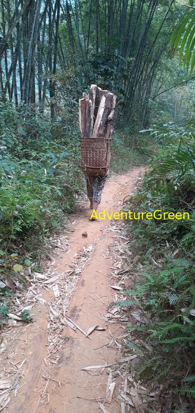 Trekking hiking tour at the Pu Luong Nature Reserve in Vietnam