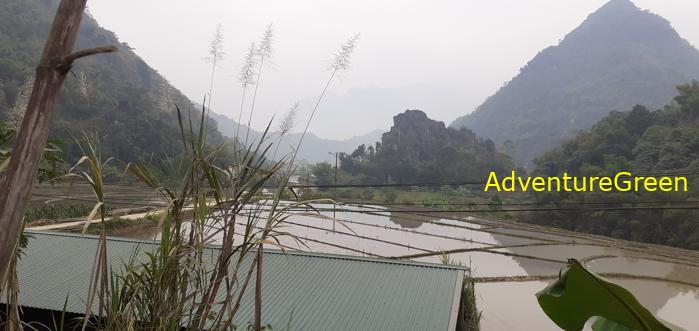 Trekking hiking tour at the Pu Luong Nature Reserve in Vietnam