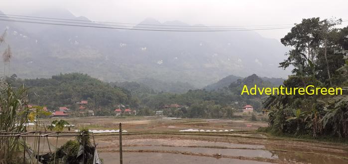 Trekking hiking tour at the Pu Luong Nature Reserve in Vietnam