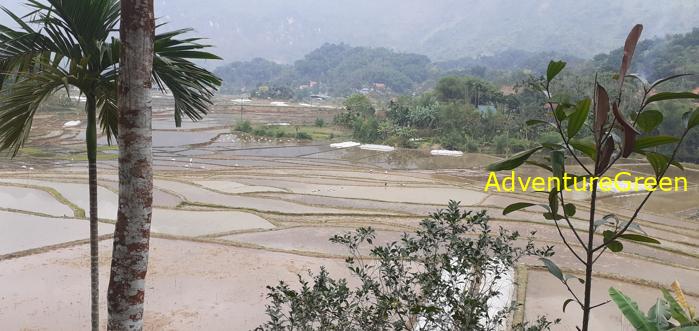 Trekking hiking tour at the Pu Luong Nature Reserve in Vietnam