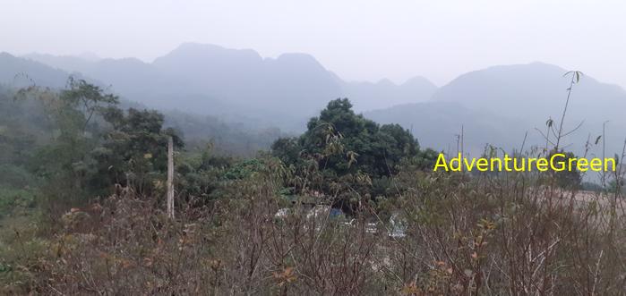 Trekking hiking tour at the Pu Luong Nature Reserve in Vietnam