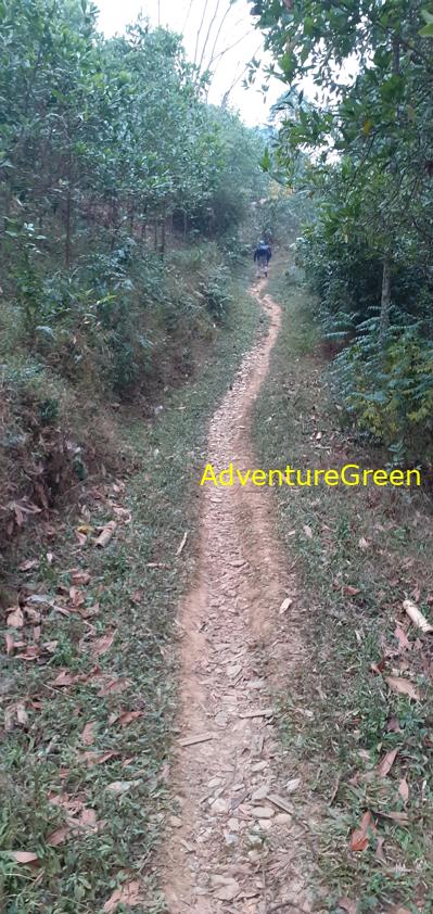 Trekking hiking tour at the Pu Luong Nature Reserve in Vietnam