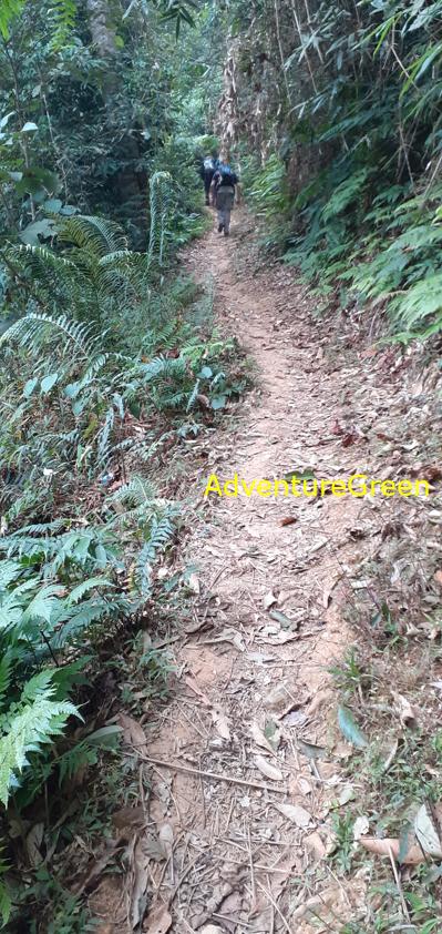 Trekking hiking tour at the Pu Luong Nature Reserve in Vietnam