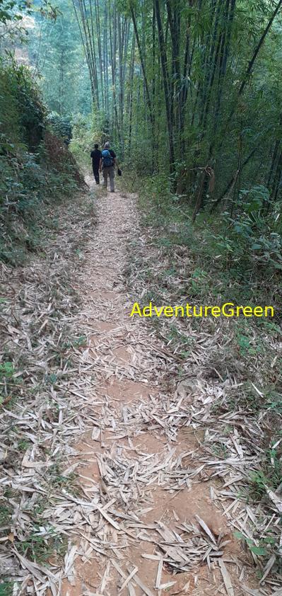 Trekking hiking tour at the Pu Luong Nature Reserve in Vietnam