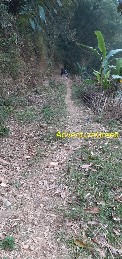 Trekking hiking tour at the Pu Luong Nature Reserve in Vietnam